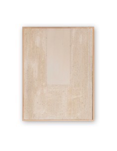 Cuadro Abstracto Algodón marco de madera 100x80 cm