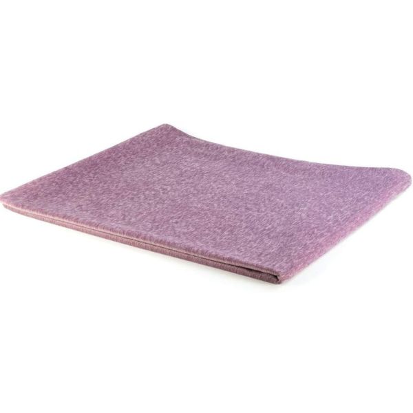 Plaid manta pie de cama 90x230 lisa malva - Wild Flowers