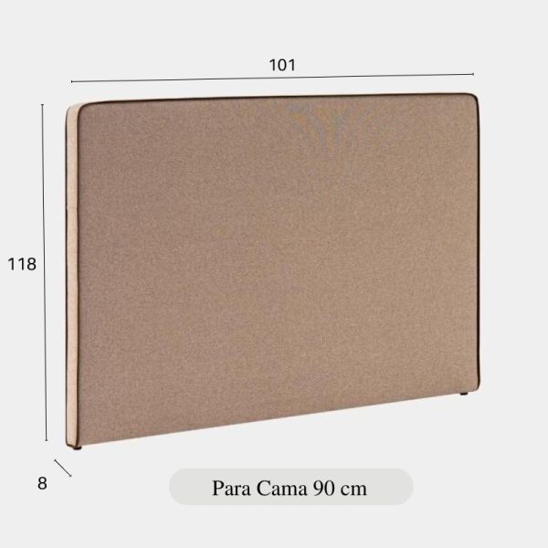 Cabecero Lucía tapizado Cama 90