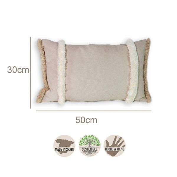 Cojín artesanal con relleno premium para cama y sofá en alta decoración elegante
