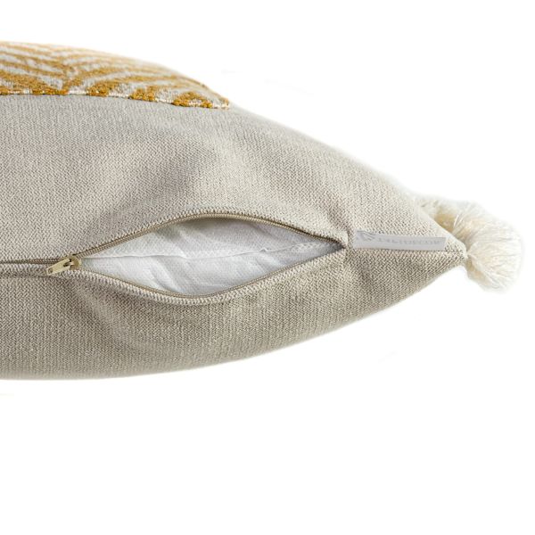 Cojín artesanal con relleno premium para cama y sofá en alta decoración elegante