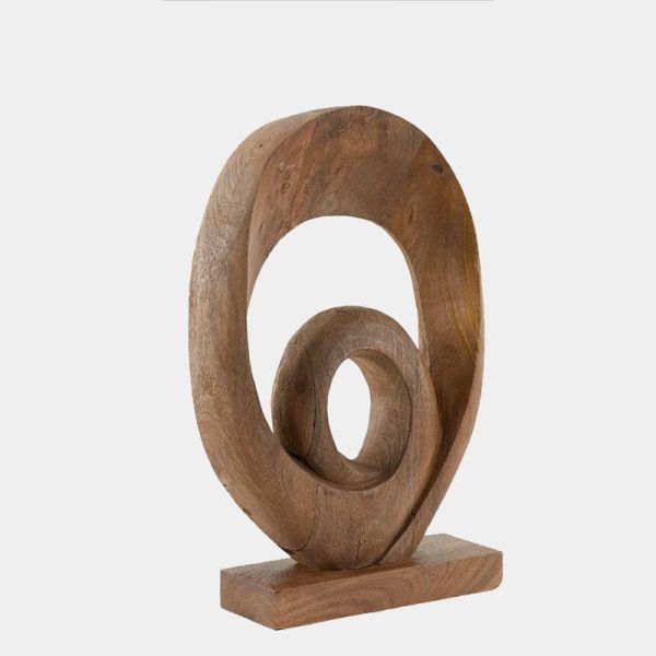 Figura decorativa para mesa y estante en alta decoración elegante