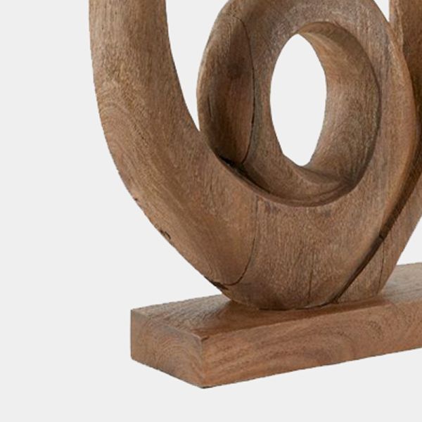 Figura decorativa para mesa y estante en alta decoración elegante