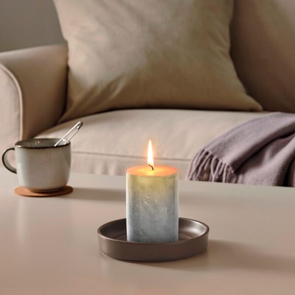 Vela decorativa para crear ambientes cálidos