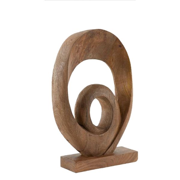 Figura decorativa para mesa y estante en alta decoración elegante