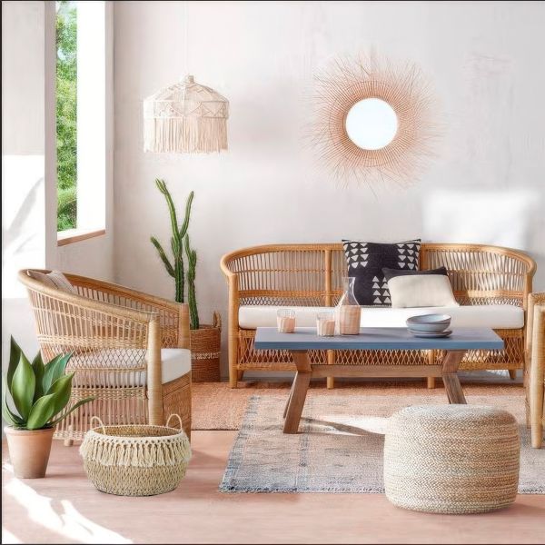 Cesta decorativa elegante y multifuncional