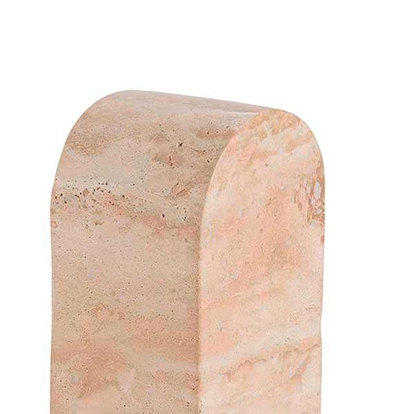 2 SUJETALIBROS TRAVERTINO BEIGE 7X5X14