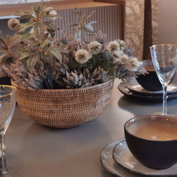 Macetero decorativo para interior y exterior en alta decoración elegante