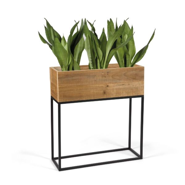 Macetero decorativo para interior y exterior en alta decoración elegante