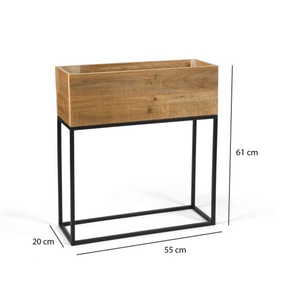 Macetero decorativo para interior y exterior en alta decoración elegante