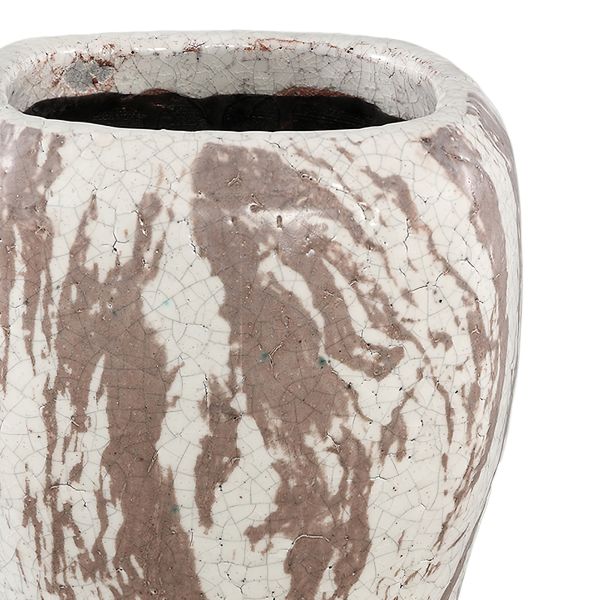 Macetero decorativo para interior y exterior en alta decoración elegante