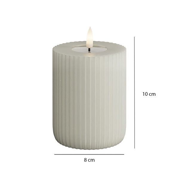 Vela decorativa para crear ambientes cálidos