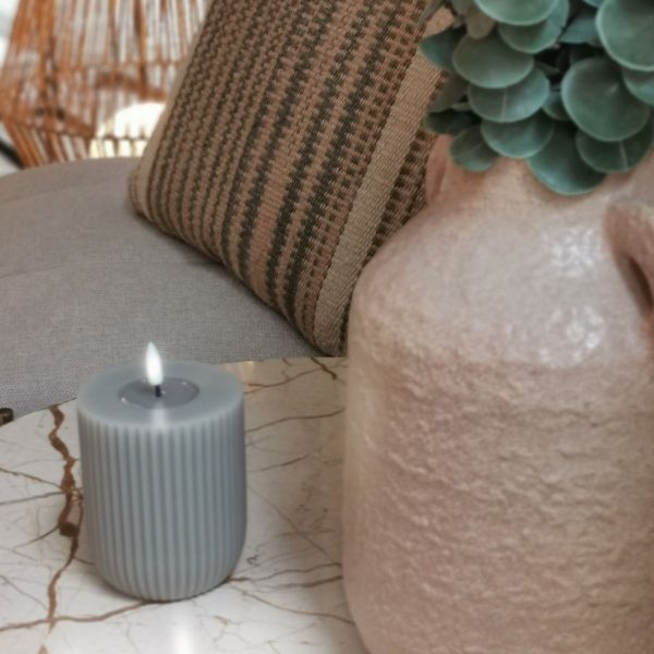 Vela decorativa para crear ambientes cálidos