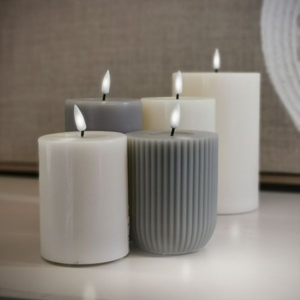 Vela decorativa para crear ambientes cálidos