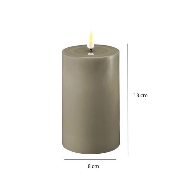 Vela decorativa para crear ambientes cálidos