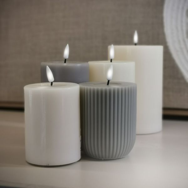 Vela decorativa para crear ambientes cálidos