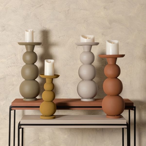 Candelabro-portavelas decorativo para realzar ambientes con inspiración