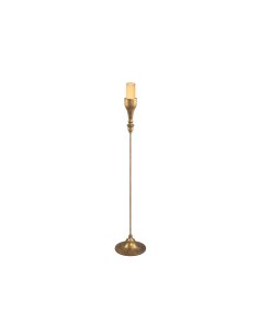 CANDELABRO DE PIE METAL DORADO ALTO 25X120X25