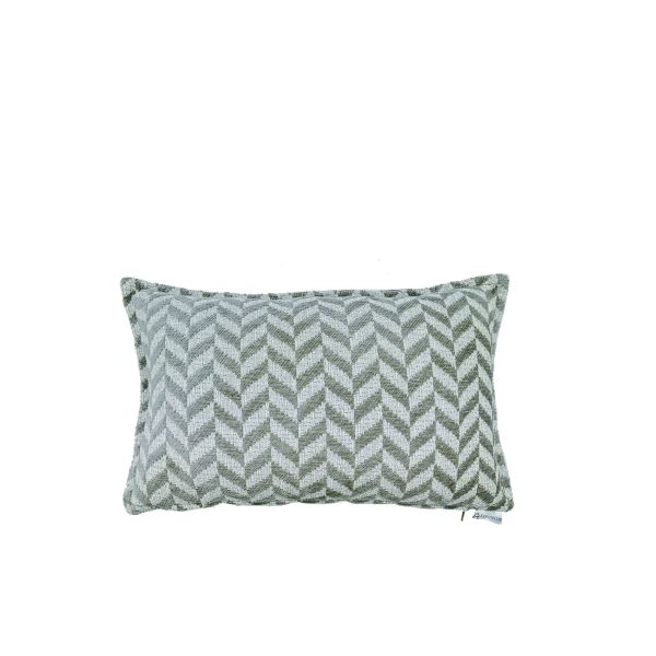 FUNDA COJIN 70X50 ESTAMPADO FL AZUL VERDE TR.BLCO ROTO B.JARD