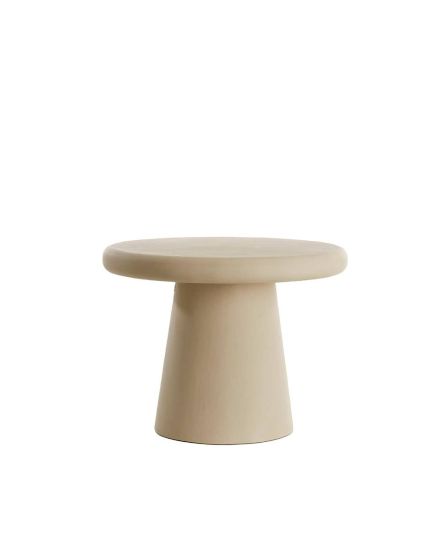 MESA CAFE MADERA COLOR BEIGE Ø60X45