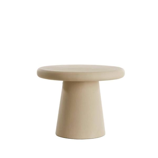 MESA CAFE MADERA COLOR BEIGE Ø60X45