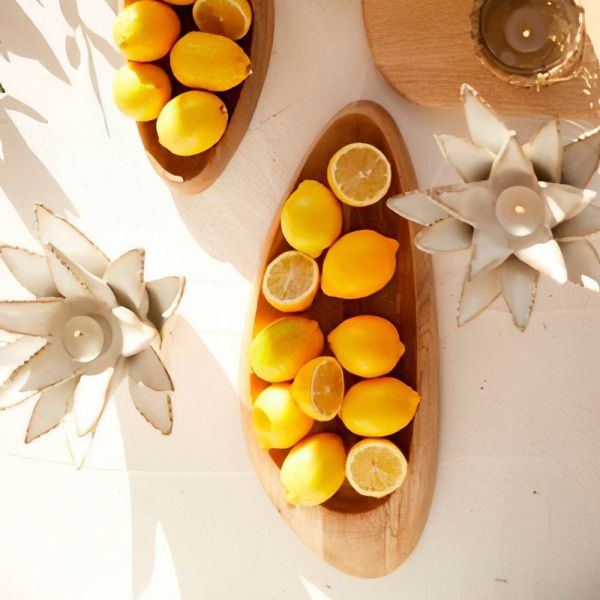 Bandeja decorativa elegante para alta decoración 