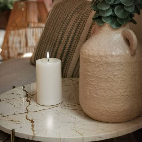 Vela decorativa para crear ambientes cálidos