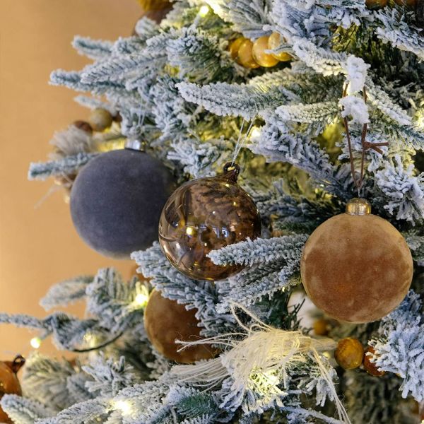 Bolas de Navidad Terciopelo - Tapidecor | Decoración Elegante