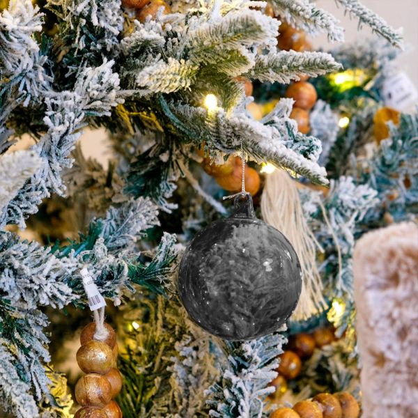 Bolas de Navidad Transparentes Gris - Tapidecor | Decoración Sofisticada