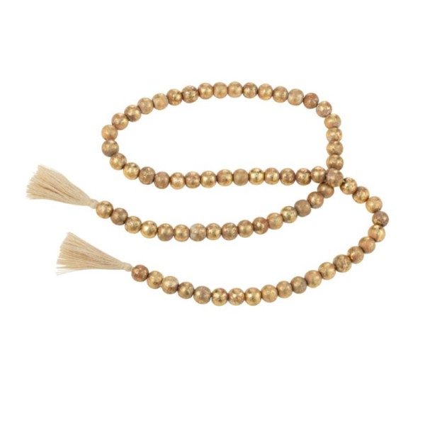 Guirnalda de Madera con Borlas - Tapidecor | Decoración Festiva