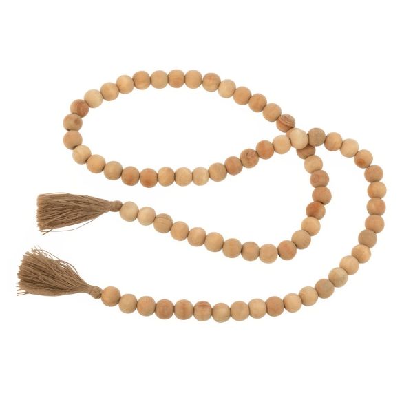 Guirnalda de Madera con Borlas - Tapidecor | Decoración Festiva