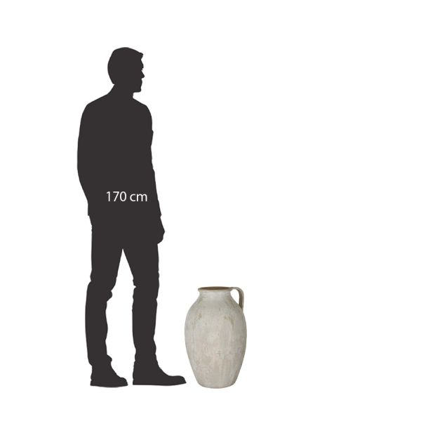 Jarrón Ánfora de Cerámica - Tapidecor | Decoración Clásica