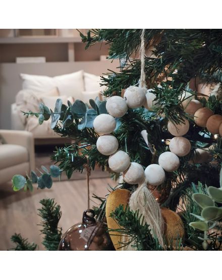 Adorno de Madera con Perla - Tapidecor | Decoración Navideña  Meta Descripción: 2