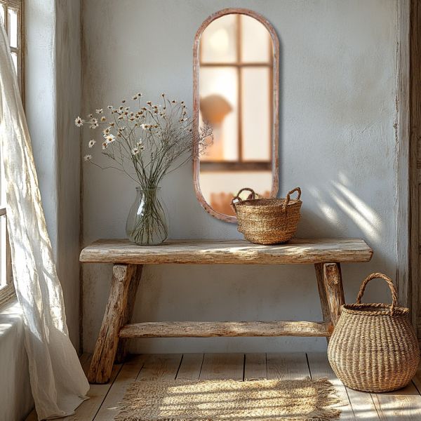 Espejo decorativo de pared y suelo para realzar tu  salón o dormitorio