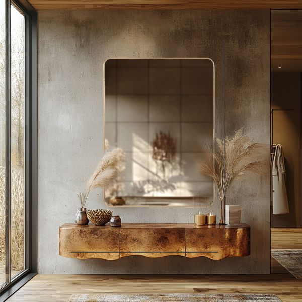 Espejo decorativo de pared y suelo para realzar tu  salón o dormitorio