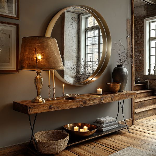 Espejo decorativo de pared y suelo para realzar tu  salón o dormitorio