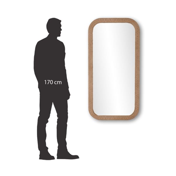 Espejo decorativo de pared y suelo para realzar tu  salón o dormitorio