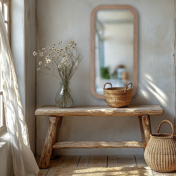 Espejo decorativo de pared y suelo para realzar tu  salón o dormitorio