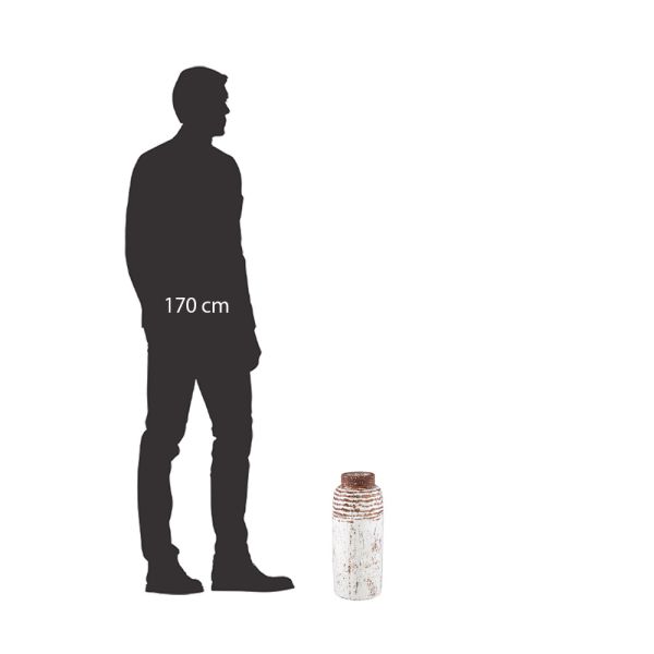 Jarrón decorativo para realzar espacios elegantes