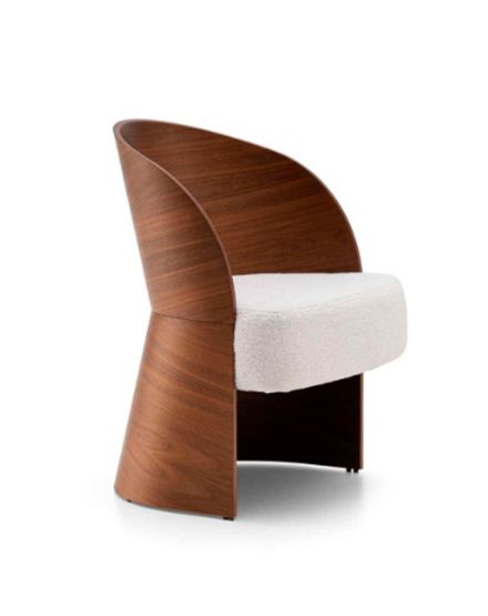 BUTACA MADERA NOG ASIENTO TAP. OREO 8 SERIE B 61X67X82