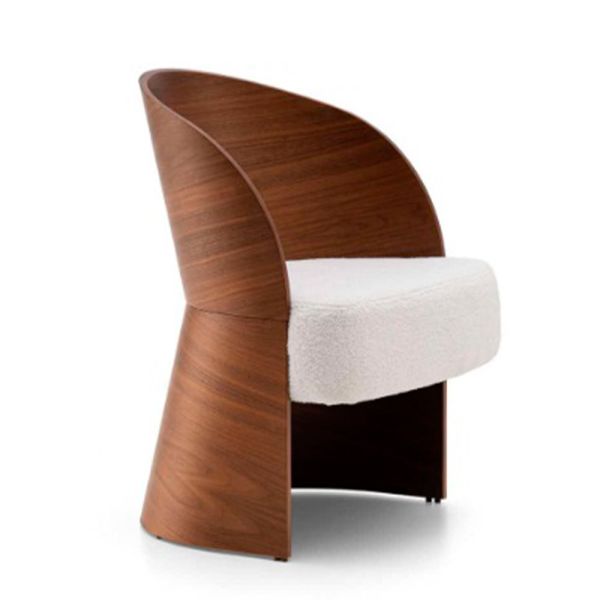 BUTACA MADERA NOG ASIENTO TAP. OREO 8 SERIE B 61X67X82