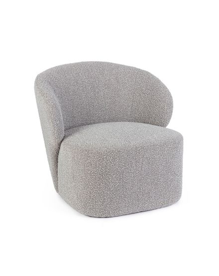 SILLON TEJIDO RIZADO C. PIEDRA 79,5X75.5X72 (ALT. ASIENTO...