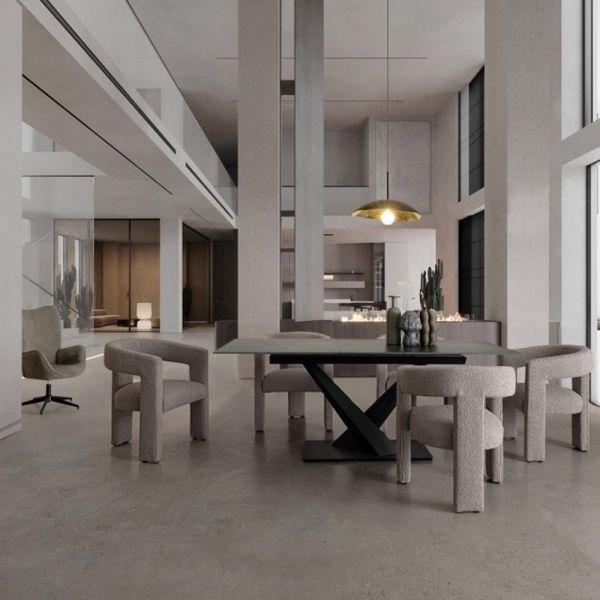 Sillón Tejido Rizado Gris Perla - Tapidecor