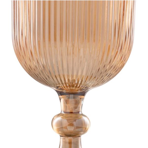 Copa de Cristal Marrón - Tapidecor