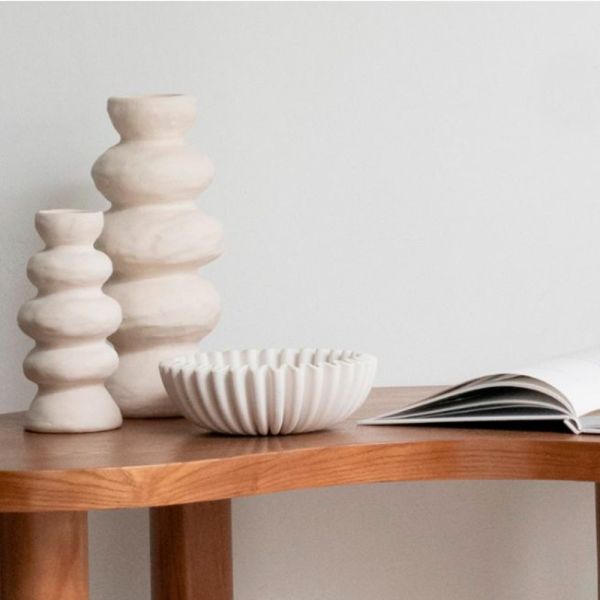 Macetero decorativo para interior y exterior en alta decoración elegante