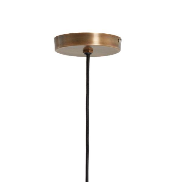 Lámpara de Techo Metálica Bronce | Tapidecor