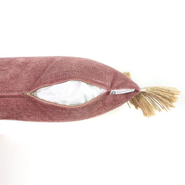 Cojín artesanal con relleno premium para cama y sofá en alta decoración elegante