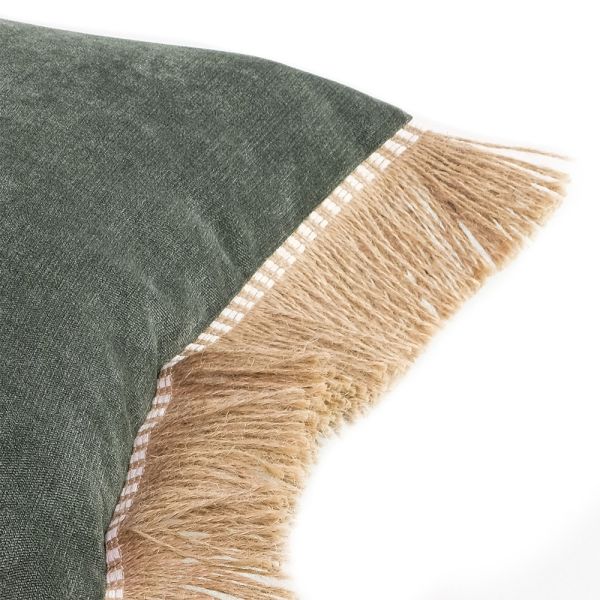 Cojín artesanal con relleno premium para cama y sofá en alta decoración elegante