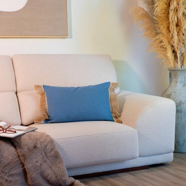 Cojín artesanal con relleno premium para cama y sofá en alta decoración elegante