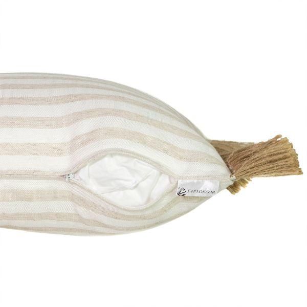 Cojín artesanal con relleno premium para cama y sofá en alta decoración elegante